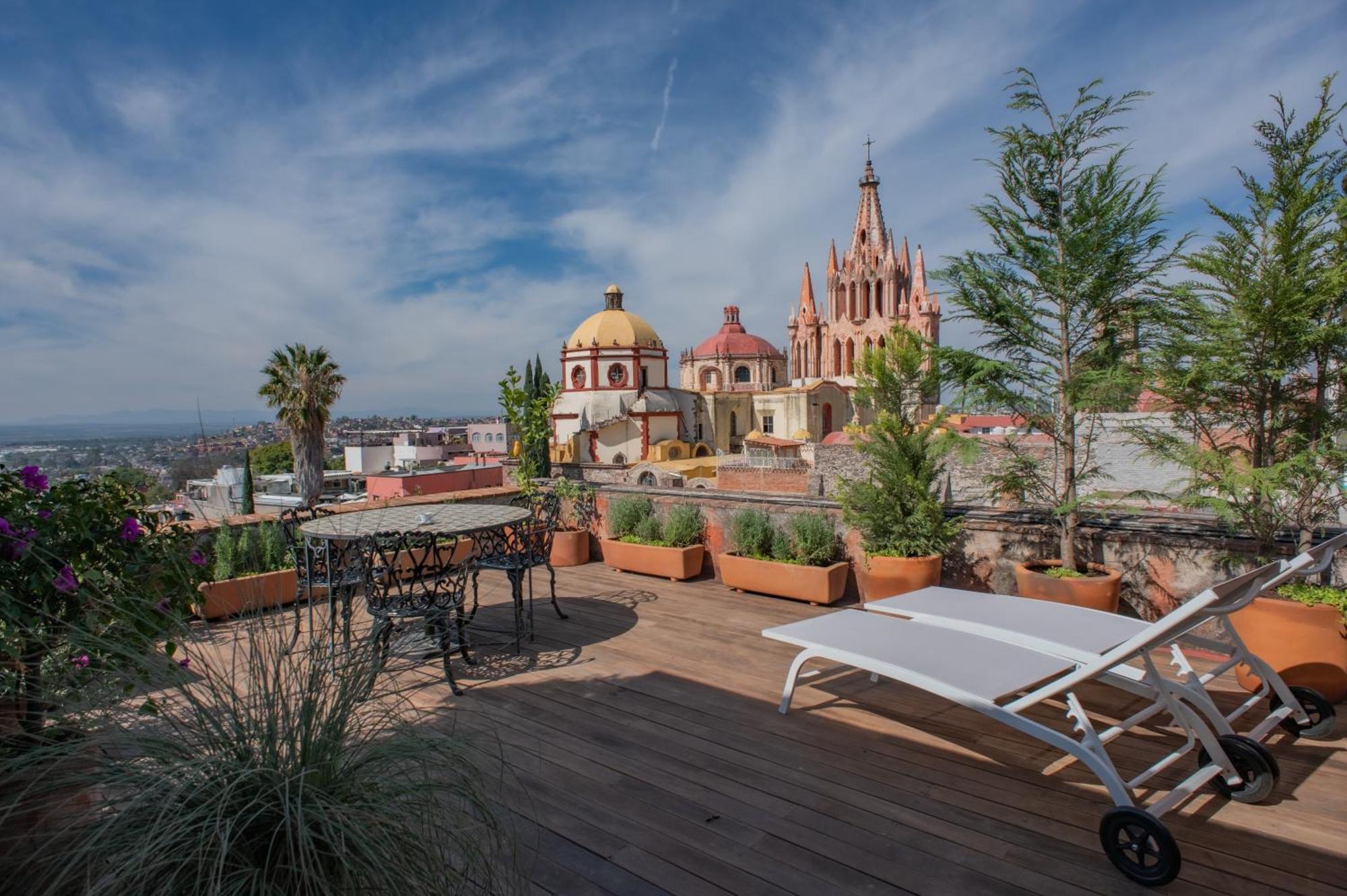 Suite De Lujo Con Terraza Panoramica San Miguel de Allende Exterior photo